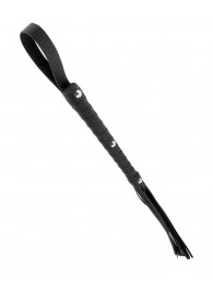 Чёрная плетка Deluxe Cat O  Nine - 62 см. - Pipedream - купить с доставкой в Вологде