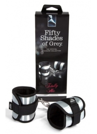 Серо-черные наручники Totally His - Fifty Shades of Grey - купить с доставкой в Вологде