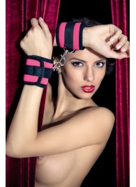 Наручники из неопрена розового цвета - ToyFa - купить с доставкой в Вологде