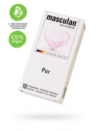 Супертонкие презервативы Masculan Pur - 10 шт. - Masculan - купить с доставкой в Вологде