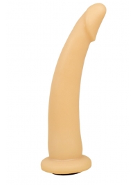 Телесная гладкая насадка-фаллоимитатор Harness - 20 см. - LOVETOY (А-Полимер) - купить с доставкой в Вологде