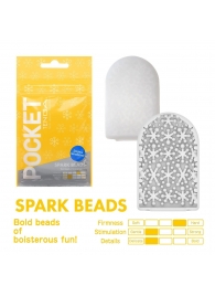 Карманный мастурбатор Spark Beads - Tenga - в Вологде купить с доставкой