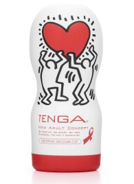 Мастурбатор Keith Haring Cup Deep Throat - Tenga - в Вологде купить с доставкой