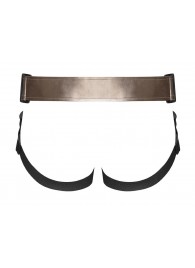 Бронзовый пояс для насадок Curious Harness - Strap-on-me - купить с доставкой в Вологде