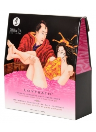 Соль для ванны Lovebath Dragon Fruit, превращающая воду в гель - 650 гр. - Shunga - купить с доставкой в Вологде