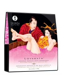 Соль для ванны Lovebath Dragon Fruit, превращающая воду в гель - 650 гр. - Shunga - купить с доставкой в Вологде