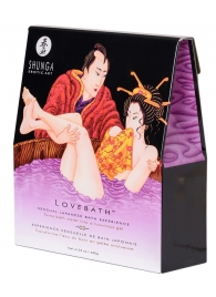 Соль для ванны Lovebath Sensual lotus, превращающая воду в гель - 650 гр. - Shunga - купить с доставкой в Вологде