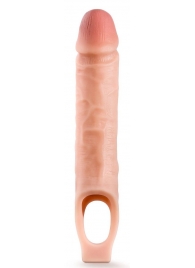 Телесная насадка на пенис 10 Inch Cock Sheath Extender - 25 см. - Blush Novelties - в Вологде купить с доставкой