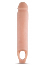 Телесная насадка на пенис 11.5 Inch Cock Sheath Penis Extender - 29,2 см. - Blush Novelties - в Вологде купить с доставкой