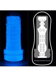 Светящийся в темноте мастурбатор Lumino Play Masturbator Pocketed - Lovetoy - в Вологде купить с доставкой
