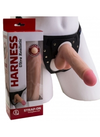 Страпон в подарочной упаковке: трусики с плугом и фаллоимитатор-насадка - 16 см. - LOVETOY (А-Полимер) - купить с доставкой в Вологде