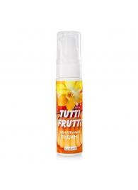 Интимный гель на водной основе Tutti-Frutti  Ванильный пудинг  - 30 гр. - Биоритм - купить с доставкой в Вологде