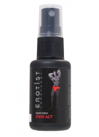 Возбуждающий крем-спрей для мужчин Erotist Vivid Act - 30 мл. - Erotist Lubricants - купить с доставкой в Вологде