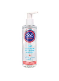 Гель-лубрикант на водной основе Aqua Comfort Aroma с ароматом персика - 195 гр. - Биоритм - купить с доставкой в Вологде