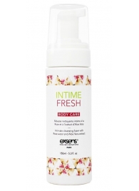 Органическая интимная очищающая пенка Intime Fresh - 150 мл. - Exsens - купить с доставкой в Вологде