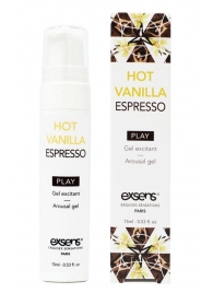 Возбуждающий гель Hot Vanilla Espresso Arousal Gel - 15 мл. - Exsens - купить с доставкой в Вологде