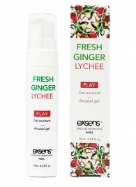 Возбуждающий гель Fresh Ginger Lychee Arousal Gel - 15 мл. - Exsens - купить с доставкой в Вологде