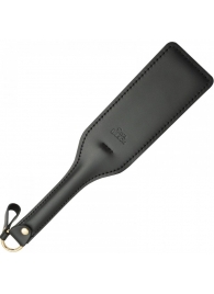 Черная кожаная шлепалка SitaBlack - 30 см. - Sitabella - купить с доставкой в Вологде