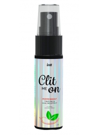 Клиторальный возбуждающий спрей Clit Me On Peppermint - 12 мл. - INTT - купить с доставкой в Вологде