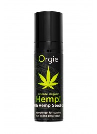 Возбуждающий интимный гель для пар ORGIE Hemp Intense Orgasm - 15 мл. - ORGIE - купить с доставкой в Вологде
