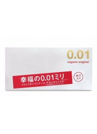 Ультратонкие презервативы Sagami Original 0.01 - 20 шт. - Sagami - купить с доставкой в Вологде
