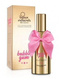 Гель с ароматом жвачки Bubblegum 2-in-1 Scented Silicone Massage And Intimate Gel - 100 мл. - Bijoux Indiscrets - купить с доставкой в Вологде