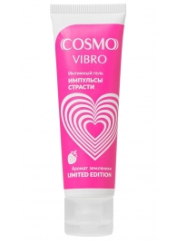 Возбуждающий гель на водно-силиконовой основе Cosmo Vibro с ароматом земляники - 50 гр. - Биоритм - купить с доставкой в Вологде