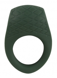 Зеленое эрекционное виброкольцо Luxurious Vibro Cock Ring - Orion - в Вологде купить с доставкой