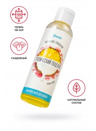 Съедобное массажное масло «Тропический поцелуй» со вкусом ананаса и кокоса - 125 мл. - ToyFa - купить с доставкой в Вологде