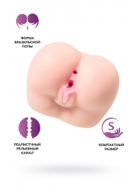 Реалистичный мастурбатор Paula с 2 любовными тоннелями - ToyFa - в Вологде купить с доставкой