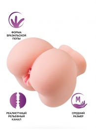 Реалистичный мастурбатор Giovanna - ToyFa - в Вологде купить с доставкой