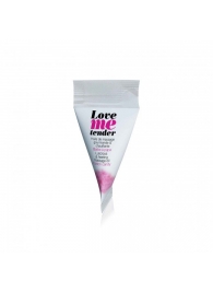 Съедобное согревающее массажное масло Love Me Tender Cotton Candy с ароматом сладкой ваты - 10 мл. - Love to Love - купить с доставкой в Вологде