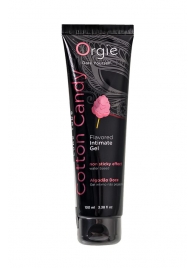 Интимный гель на водной осное Lube Tube Cotton Candy со вкусом сахарной ваты - 100 мл. - ORGIE - купить с доставкой в Вологде