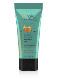 Съедобный интимный гель Orgie Lube Tube Cocktail Pina Colada - 50 мл. - ORGIE - купить с доставкой в Вологде