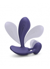 Темно-синий вибромассажер Witty P G Vibrator with Remote Control - Love to Love - в Вологде купить с доставкой