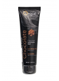 Интимный гель на водной основе Lube Tube Chocolate с шоколадным вкусом - 100 мл. - ORGIE - купить с доставкой в Вологде