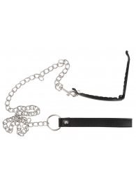 Зажим для половых губ с поводком Pussy Clamp With A Leash - Orion - купить с доставкой в Вологде