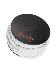 Белая веревка для шибари на катушке - 5 м. - Pecado - купить с доставкой в Вологде