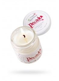 Массажная свеча Сoconut Cream - 35 мл. - Pecado - купить с доставкой в Вологде