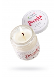 Массажная свеча Tobacco Vanilla - 35 мл. - Pecado - купить с доставкой в Вологде