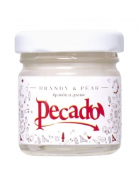 Массажная свеча Brandy   Pear - 35 мл. - Pecado - купить с доставкой в Вологде