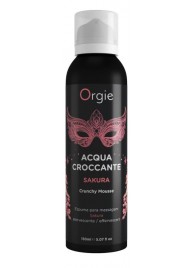Хрустящая пенка для массажа Orgie Acqua Croccante Sakura с ароматом сакуры - 150 мл. - ORGIE - купить с доставкой в Вологде