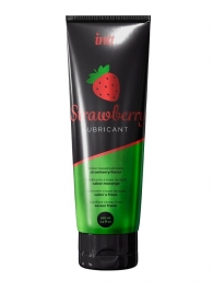 Смазка на водной основе с ароматом клубники Strawberry Lubricant - 100 мл. - INTT - купить с доставкой в Вологде
