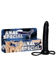 Насадка-фаллоимитатор с двумя кольцами для крепления - 16 см. - Orion - в Вологде купить с доставкой