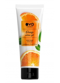 Лубрикант на водной основе OYO Aroma Gel Orange с ароматом апельсина - 75 мл. - OYO - купить с доставкой в Вологде