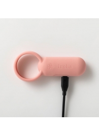 Коралловое эрекционное кольцо Iroha SVR Coral Pink - Tenga - в Вологде купить с доставкой