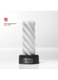 Белый 3D мастурбатор SPIRAL - Tenga - в Вологде купить с доставкой