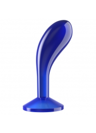 Синяя анальная втулка Flawless Clear Prostate Plug 6.0 - 15 см. - Lovetoy - в Вологде купить с доставкой