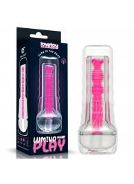 Светящийся в темноте мастурбатор 8.5 Lumino Play Masturbator - Lovetoy - в Вологде купить с доставкой