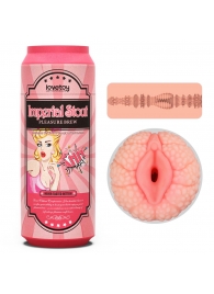 Мастурбатор-вагина Pleasure Brew Masturbator-Imperial Stout в банке - Lovetoy - в Вологде купить с доставкой